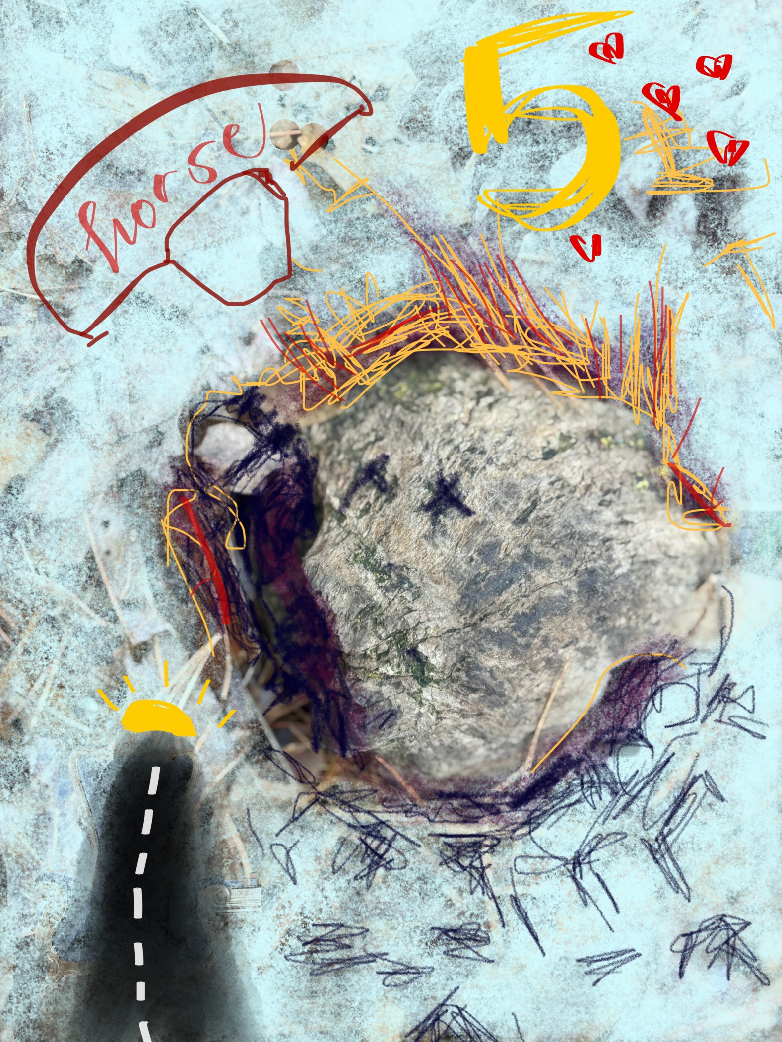 "Connecticut" Abstract Art by Elizabeth Mullen Matteson