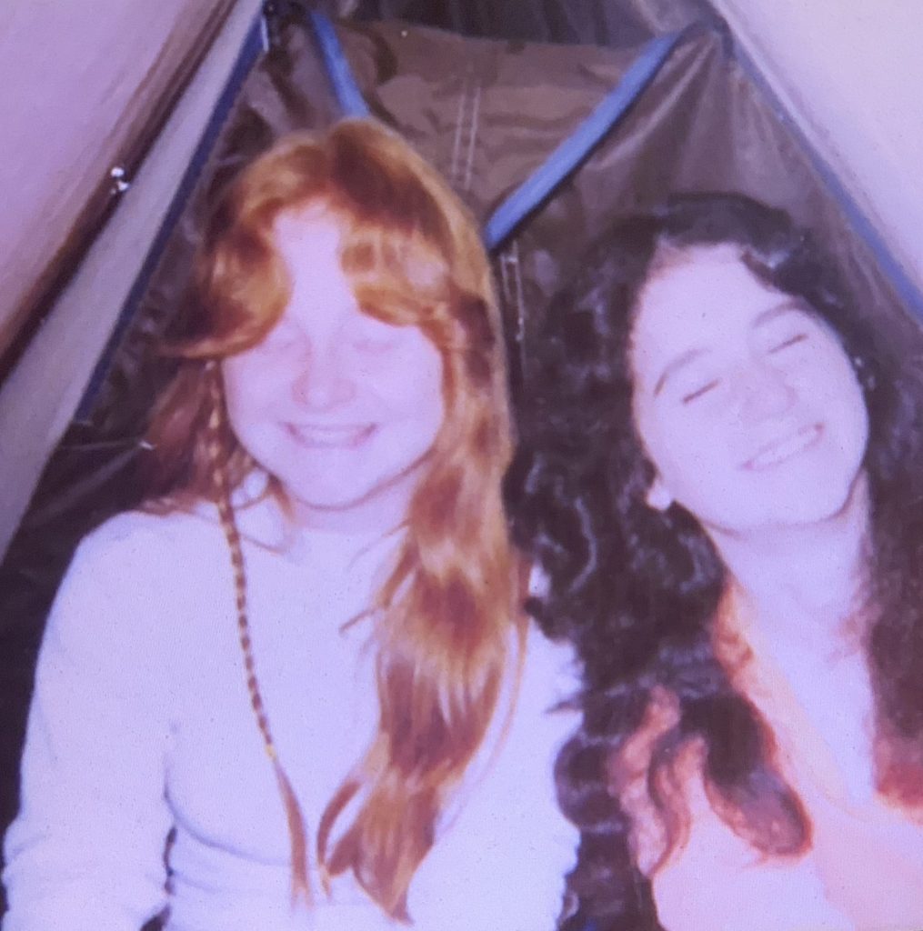 Cori and me, 1983