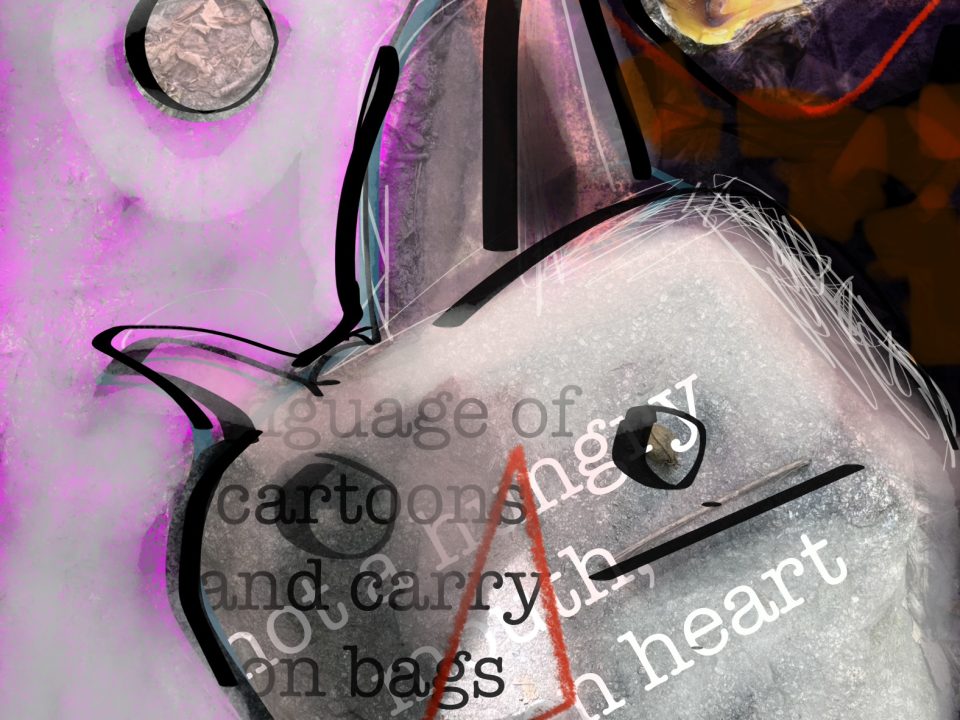 “Rock and Stick Language of Cartoons and Carry On Bags”