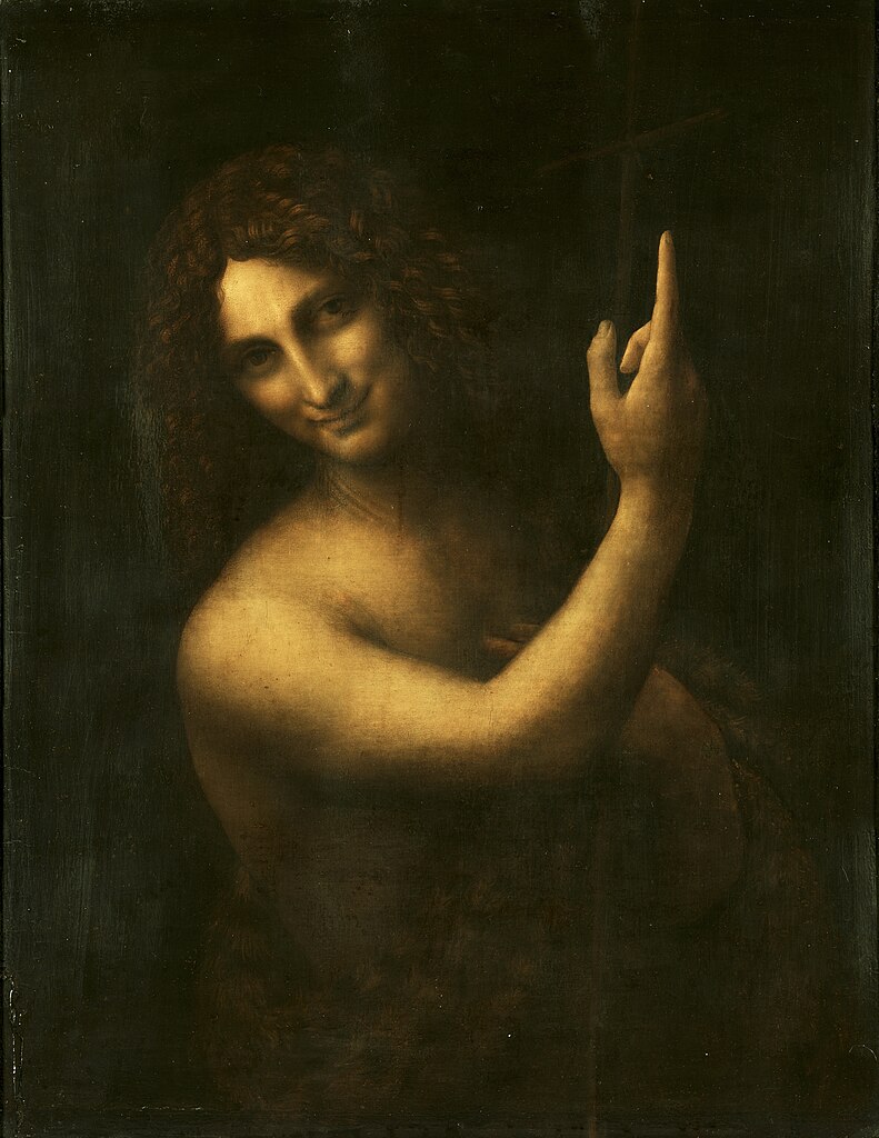 St John the Baptist by Leonardo da Vinci