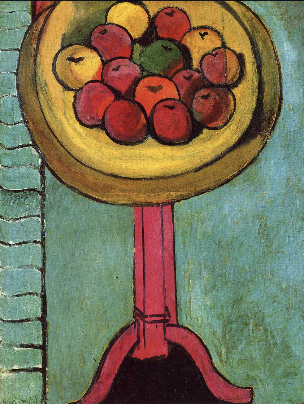 Art by Henri Matisse, 1916.