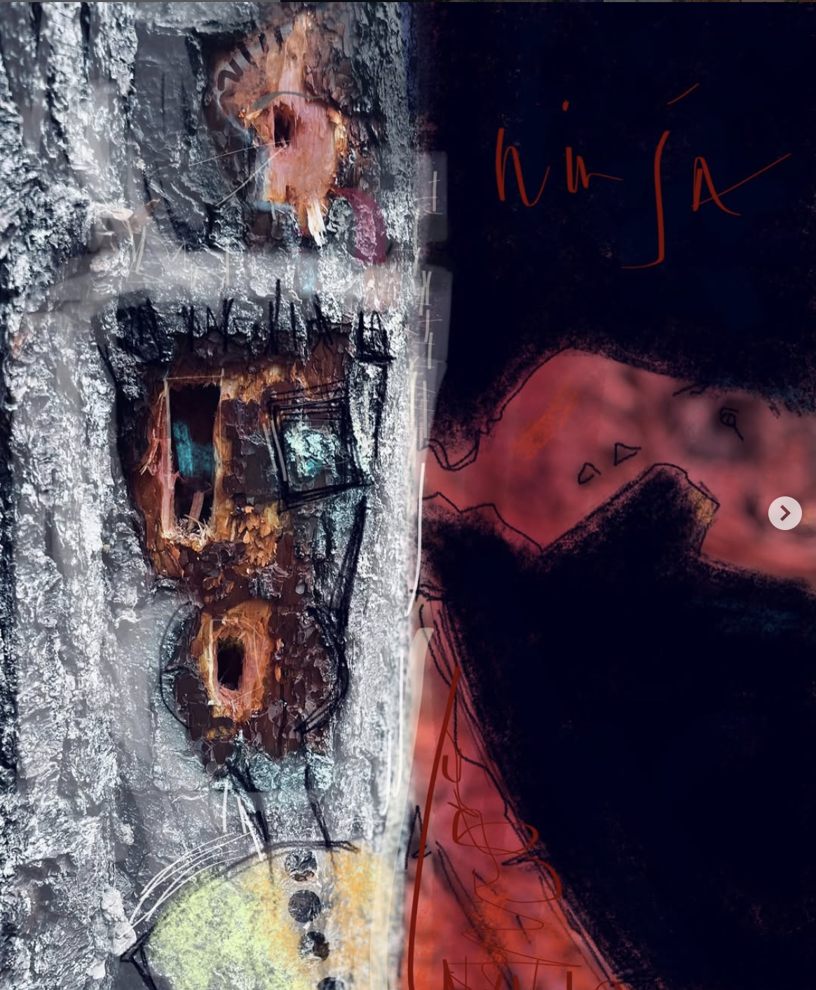 "Ninja" Markup Art