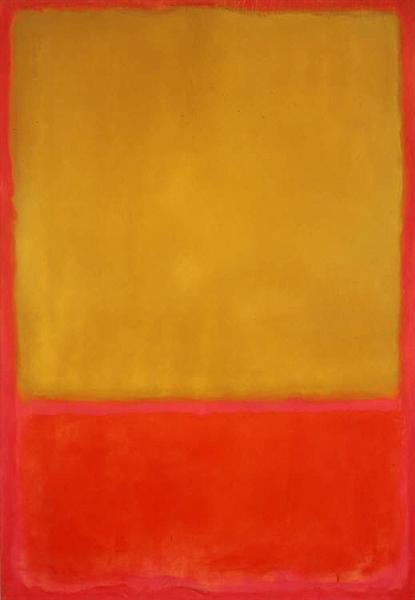 Mark Rothko Color field Painting. Copyright belongs to owner